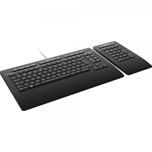 Клавиатура 3DConnexion 3DX-700092 Keyboard Pro with Numpad, US-International (QWERTY)
