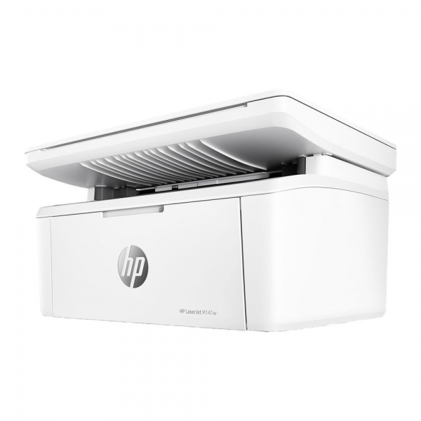 HP LaserJet MFP M141w А4, МФУ, лазерное, черно-белое, 20стр/мин, 600dpi, 500МГц, 64Мб, WiFi/AirPrint/USB , 975стр/картридж, (7MD74A)(677465)