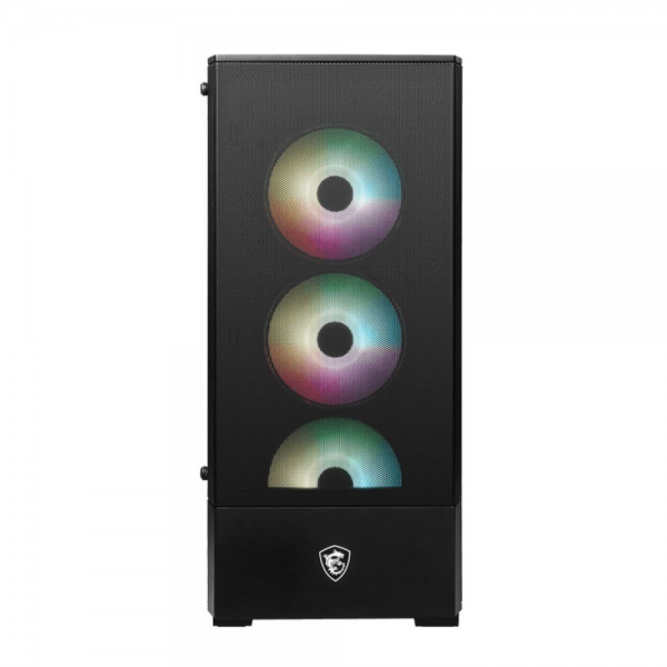 Корпус MSI MAG FORGE 112R Mid-Tower, ATX, 2xUSB 3.2, Audio I/O, 4x120mm ARGB Fan, 6-ch Light controller, Front metal MESH, Up to 330mm GPU, Tempered Glass (949679)