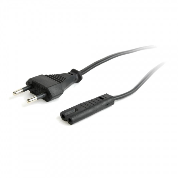 Кабель питания для аудио/видео техники Cablexpert PC-184-VDE-1.8M 1,8м, CEE 7/16 - C7, VDE, , 2-pin, 2х0,75, черный, пакет (026970) {100}