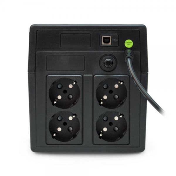 Источник бесперебойного питания Powerman Back Pro 1050Plus Shuko Line-interactive 600W/1050VA (530213)