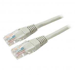 Патч-корд медный UTP Cablexpert PP10-50M кат.5e, 50м, литой, многожильный (серый)