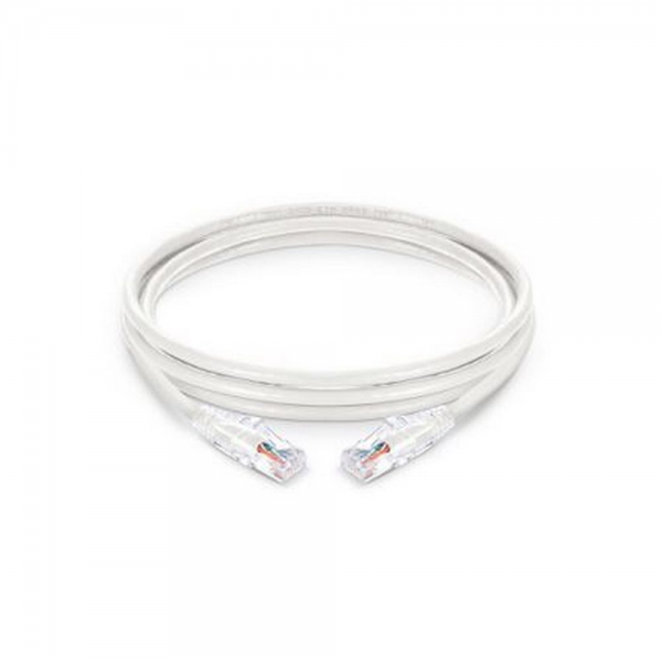Патч-корд ACD-LPU5C-50W  Cat5e UTP 24AWG 4Pair, 7/0.18мм CU Белый, 5.0м