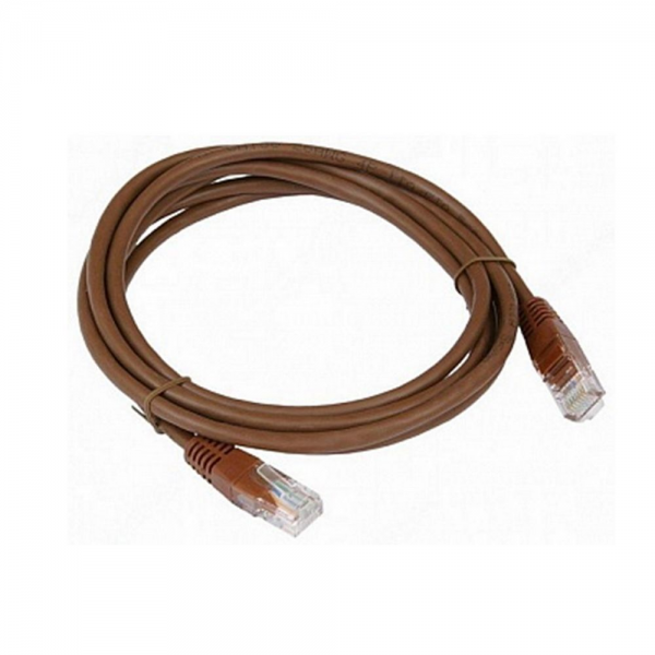 Патч-корд ACD-LPU6Z-75N  Cat6 UTP 26AWG 4Pair, CU, LSZH, Коричневый, 7.5м