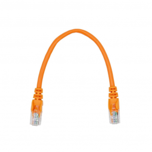 Патч-корд ACD-LPU6Z-5DO  Cat6 UTP 26AWG 4Pair, CU, LSZH, Оранжевый, 0,5м
