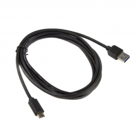 Кабель ACD Nexus 933A |ACD-U933A-C2B| USB 3.0 Gen1, USB-A male - USB-C male, 2м, 12В, 3А, Черный