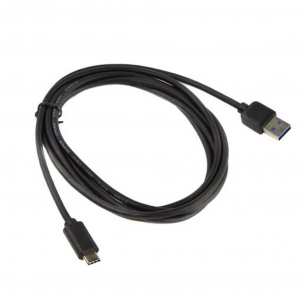 Кабель ACD Nexus 933A |ACD-U933A-C2B| USB 3.0 Gen1, USB-A male - USB-C male, 2м, 12В, 3А, Черный