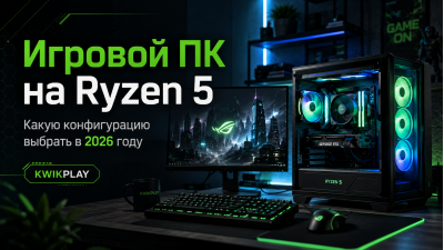 Игровой ПК на Ryzen 5: какую конфигурацию выбрать в 2026 году