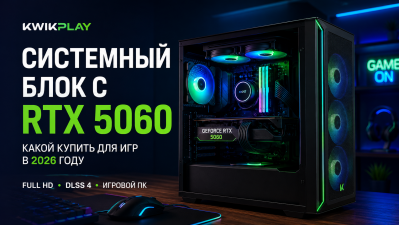 Системный блок с RTX 5060: какой купить для игр в 2026 году
