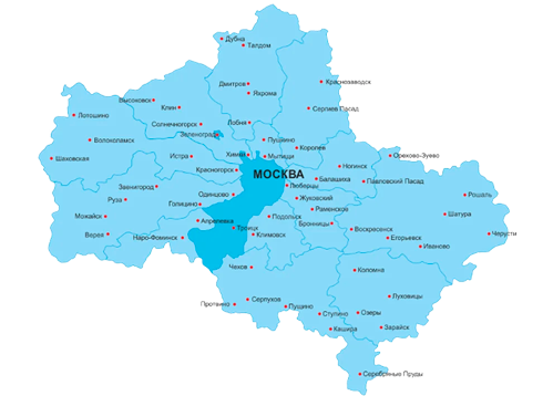 Карта доставки